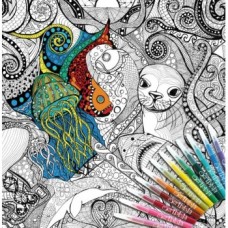 ColourAway 'Oceans Dreaming' Colouring In Poster Kit
