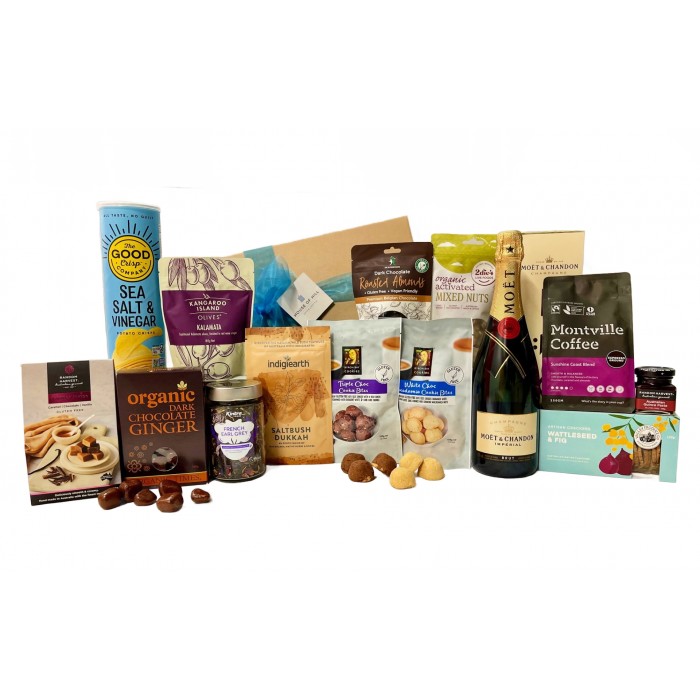 Deluxe Food & Champagne Gift Hamper (Large)