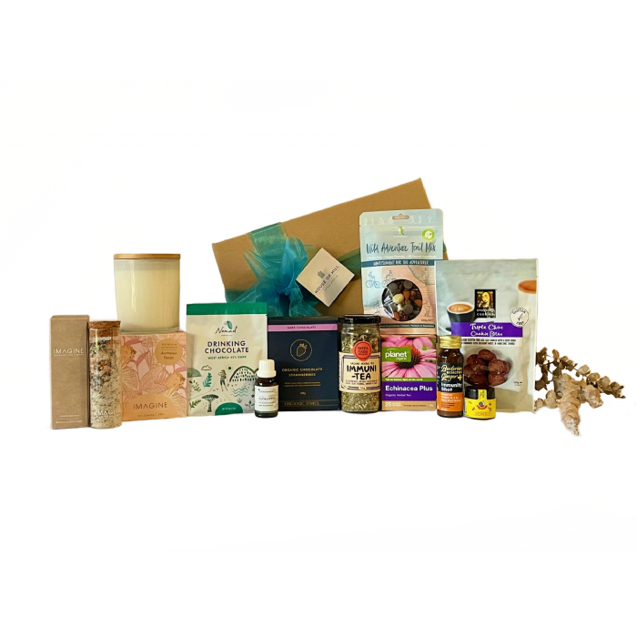 Get Well Soon Hamper with Candle and Bath Salts