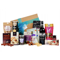 Premium Food & Organic Wine Gift Hamper (Large)