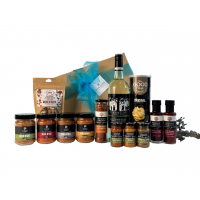 Organic Premium White Wine & BBQ Gift Hamper (Large)