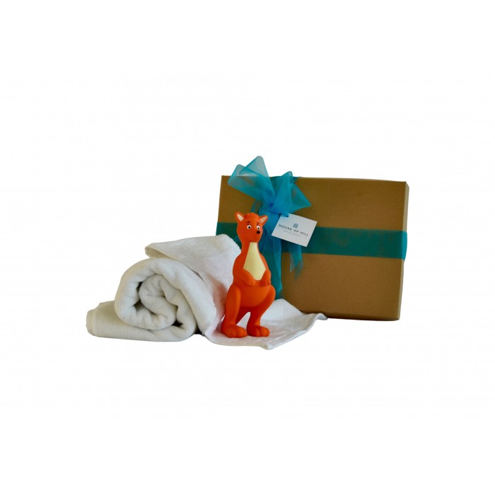 Baby Gift Hamper with Teething Toy (Mizzie the Kangaroo)