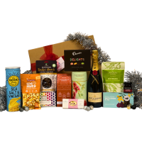 *Christmas Deluxe Champagne & Premium Food Hamper (Large)