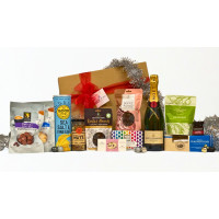 *Christmas Gluten Free Deluxe Food & Champagne Gift Hamper (Large)
