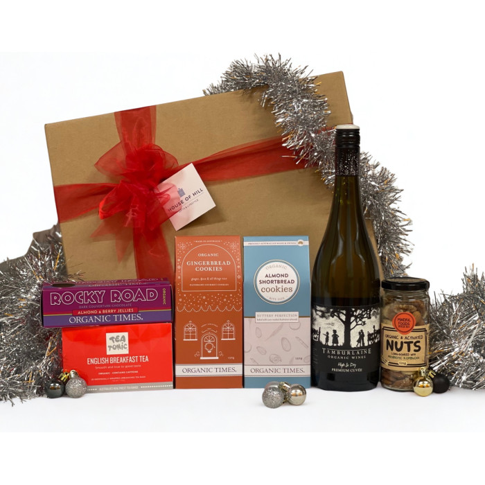 *Christmas Organic Premium Food & Organic Wine Gift Hamper *Christmas Organic Premium Food & Organic Wine Gift Hamper