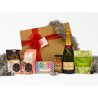 *Christmas Vegan Deluxe Champagne & Premium Food Gift Hamper