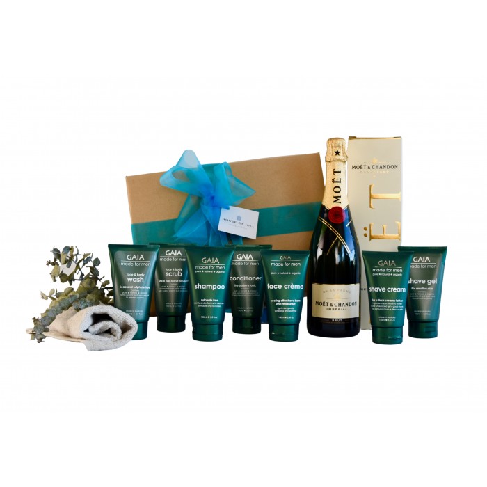 Men's Pamper Pack with Champagne
