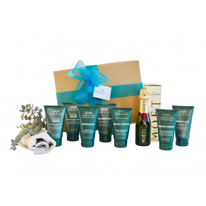 Men's Pamper Pack with Mini Champagne